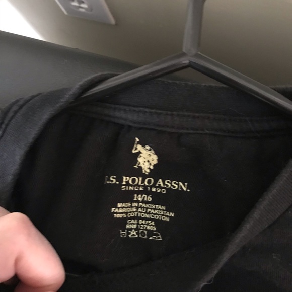 🔆U.S. POLO Assn. boys Long sleeve shirt size 14-16 - Picture 4 of 5